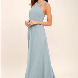 Lulu’s Sky Blue Air of Romance Dress